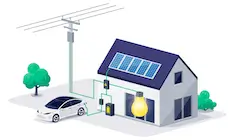 Ebatterie d'Alma Solar Energy